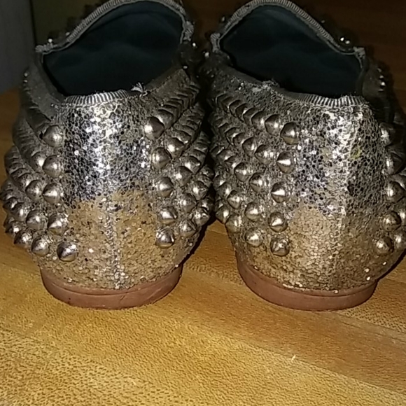 Steve Madden 'Studdly' Glitter Loafers (Sz. 9.5M) - Picture 3 of 7